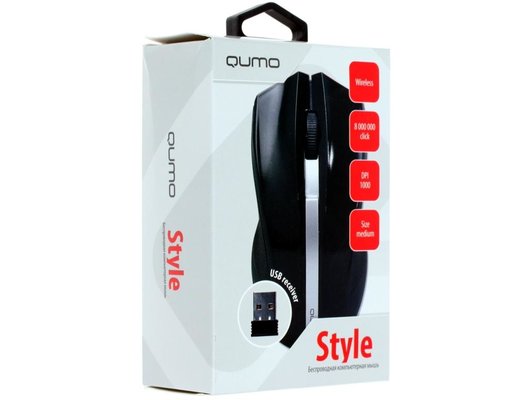 Мышь беспроводная Qumo Style M15